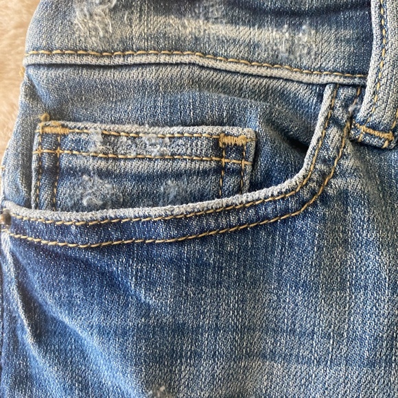 Harper Cuffed Denim Shorts - Picture 5 of 6